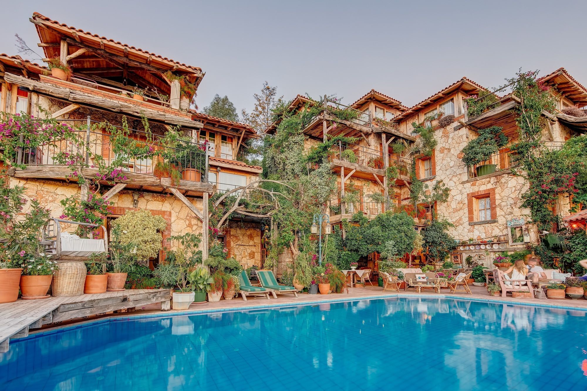 Fidanka Hotel Kalkan Eksteriør billede