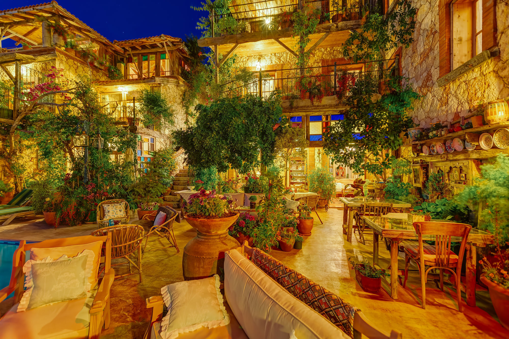Fidanka Hotel Kalkan Eksteriør billede